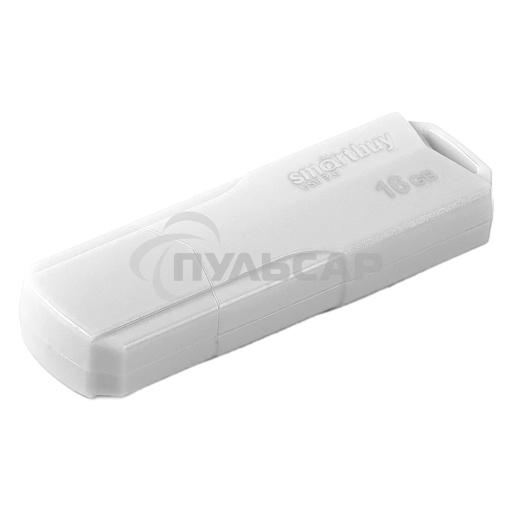 Флешка USB Smartbuy R/W (SB16 GbCLU-W3) UFD 3.0/3.1 016 Gb CLUE белый