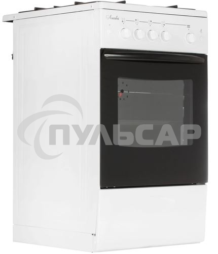 Плита газовая Лысьва ГП 400 МС СТ-2у белый, конфорок 4 газовых, духовка 57 л, 50 см x 84 см x 60 см