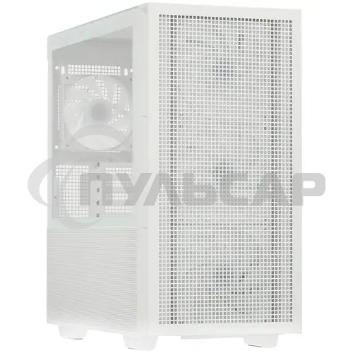 Компьютерный корпус Deepcool CH560 WH без БП, боковое окно (закаленное стекло)