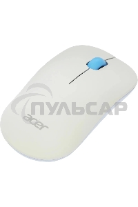 Мышь беспроводная Acer OMR205 белый/голубой, 1200 dpi, радиоканал, USB, кнопки - 3
