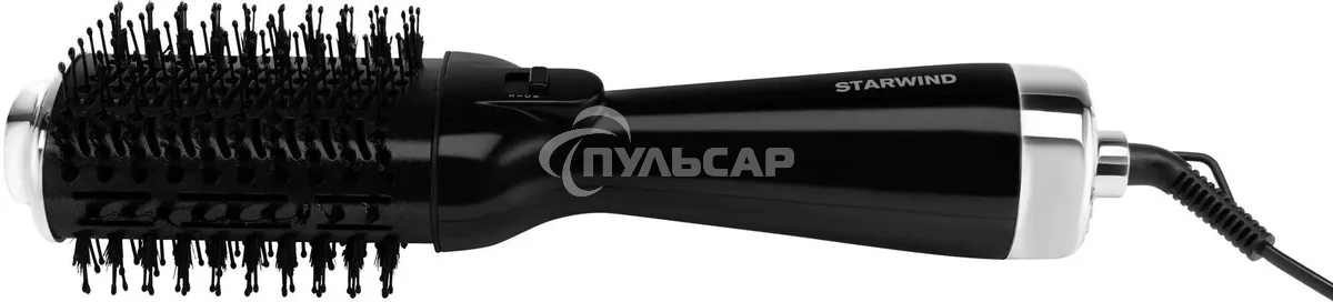 Фен-щетка Starwind SHB 7760 1200Вт черный/серебристый