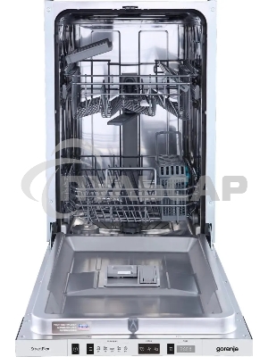 Встраиваемая посудомоечная машина Gorenje GV522E10S, серебристый, 44.8 см, 9 компл., 49 дБ, класс A++