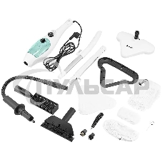 Швабра паровая Kitfort КТ-3920 1300Вт белый/голубой