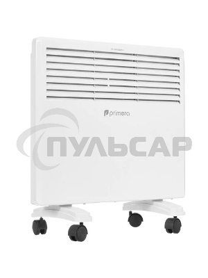 Конвектор Primera PHP-1000-MWB, белый, 1000 Вт, 15 м2, термостат