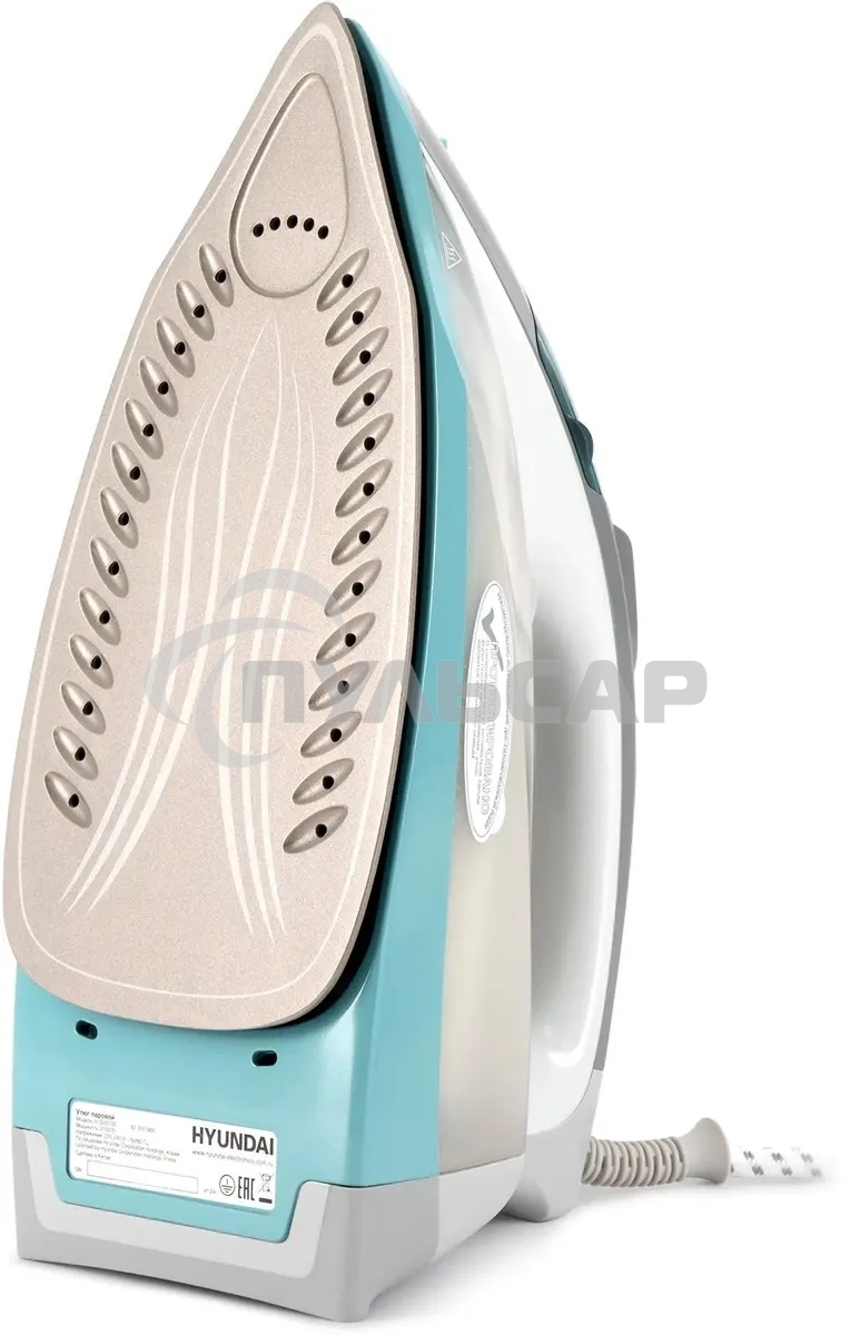 Утюг Hyundai H-SIP2700 2700Вт белый/серый