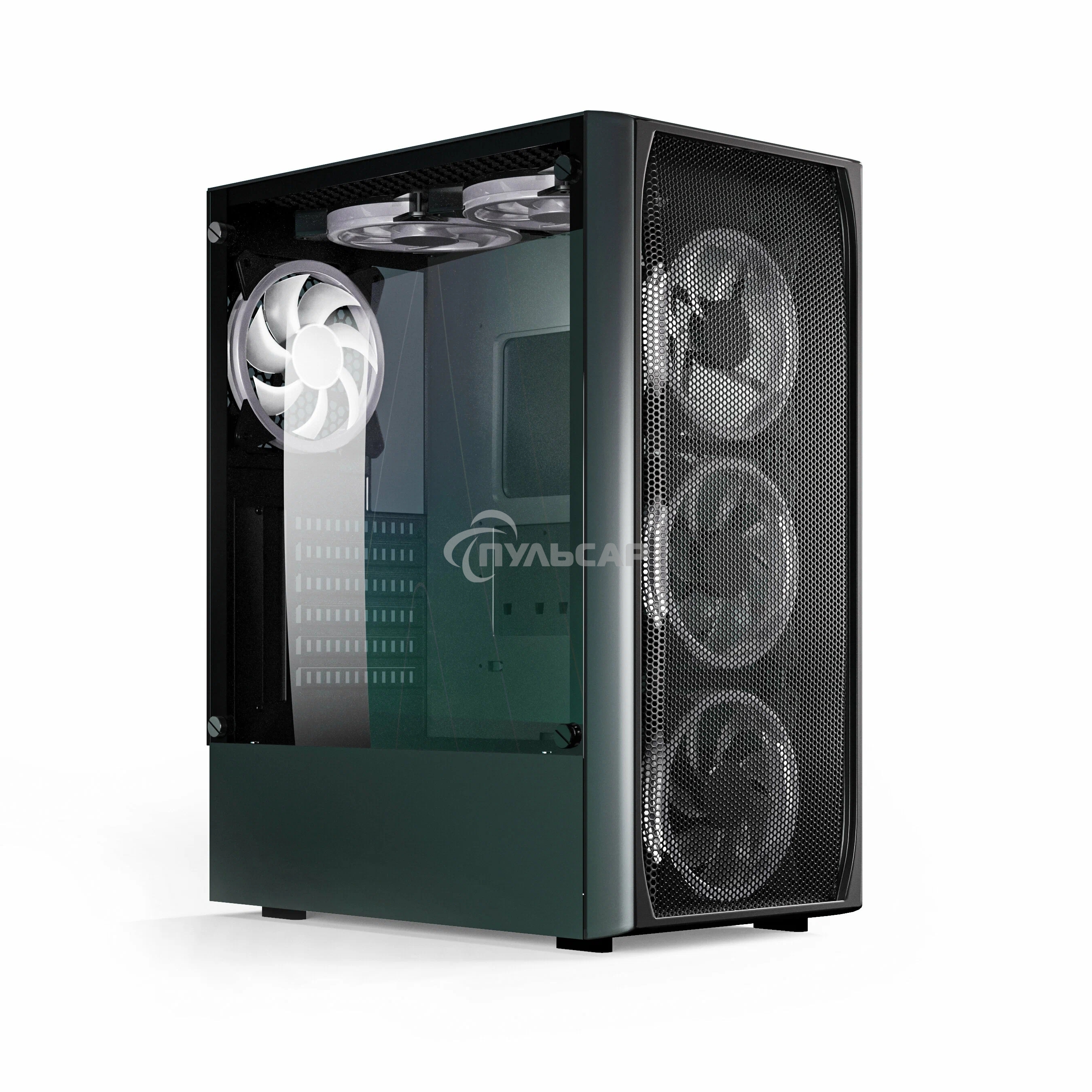 Компьютерный корпус ABR GQ-3 (8017) (USB 3.0X1 + USB 2.0 X2+audio)