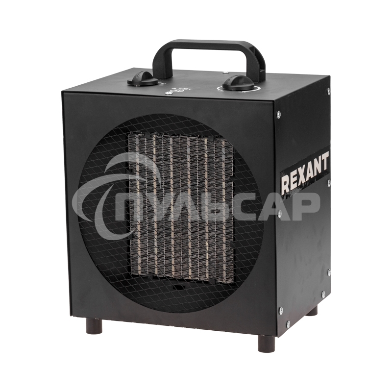 Пушка тепловая (тепловентилятор) Rexant электрическая, квадратная, PTC, 5кВт