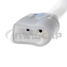 Установочный набор для одностороннего Гибкого неона Neon-night  8х16мм (шнур питания каучук с диодным мостом и вилкой, заглушка, переходная муфта, игла) 1,5м