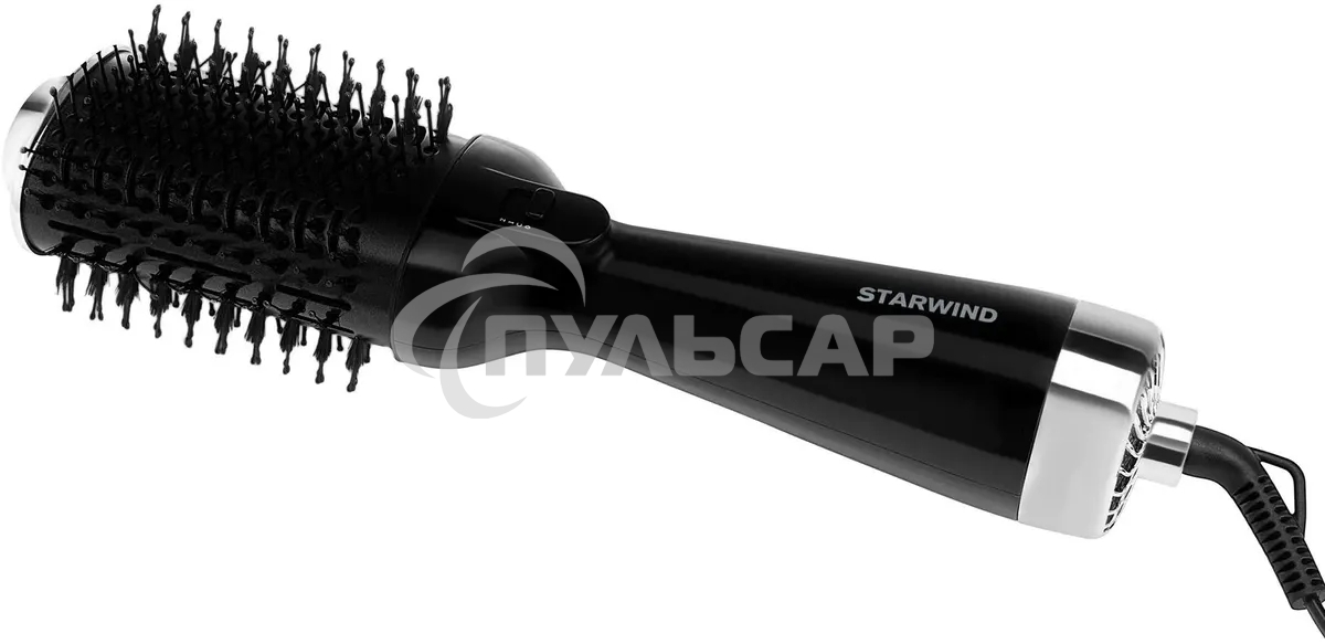 Фен-щетка Starwind SHB 7760 1200Вт черный/серебристый