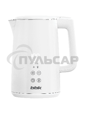 Чайник электрический BBK EK1500 2200 Вт, 1.5 л, белый