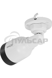 Уличная цилиндрическая IP-видеокамера DAHUA DH-IPC-HFW1230S1P-0280B-S6 2Мп, 1/2.8” CMOS, объектив 2.8мм, детектор человка, ИК-подсветка до 30м, IP67, корпус: металл, пластик