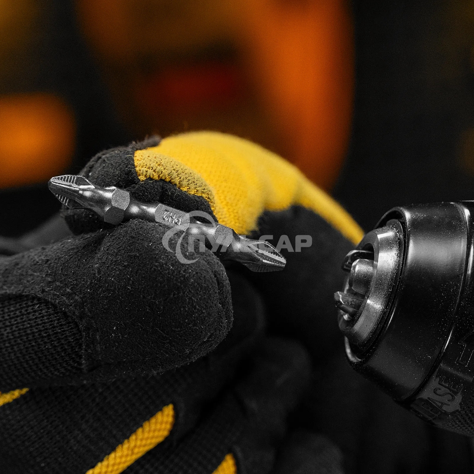 Набор бит Denzel двухстор., PH2-PH2х45 мм, сталь S2, 10 шт.