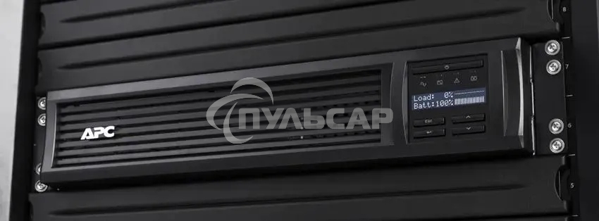 Источник бесперебойного питания APC Smart-UPS SMT1000RMI2UC 700Вт 1000ВА черный
