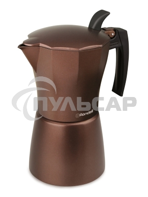 Кофеварка гейзерная Rondell Kortado RD-995 (BN) коричневый, 0,3 л.