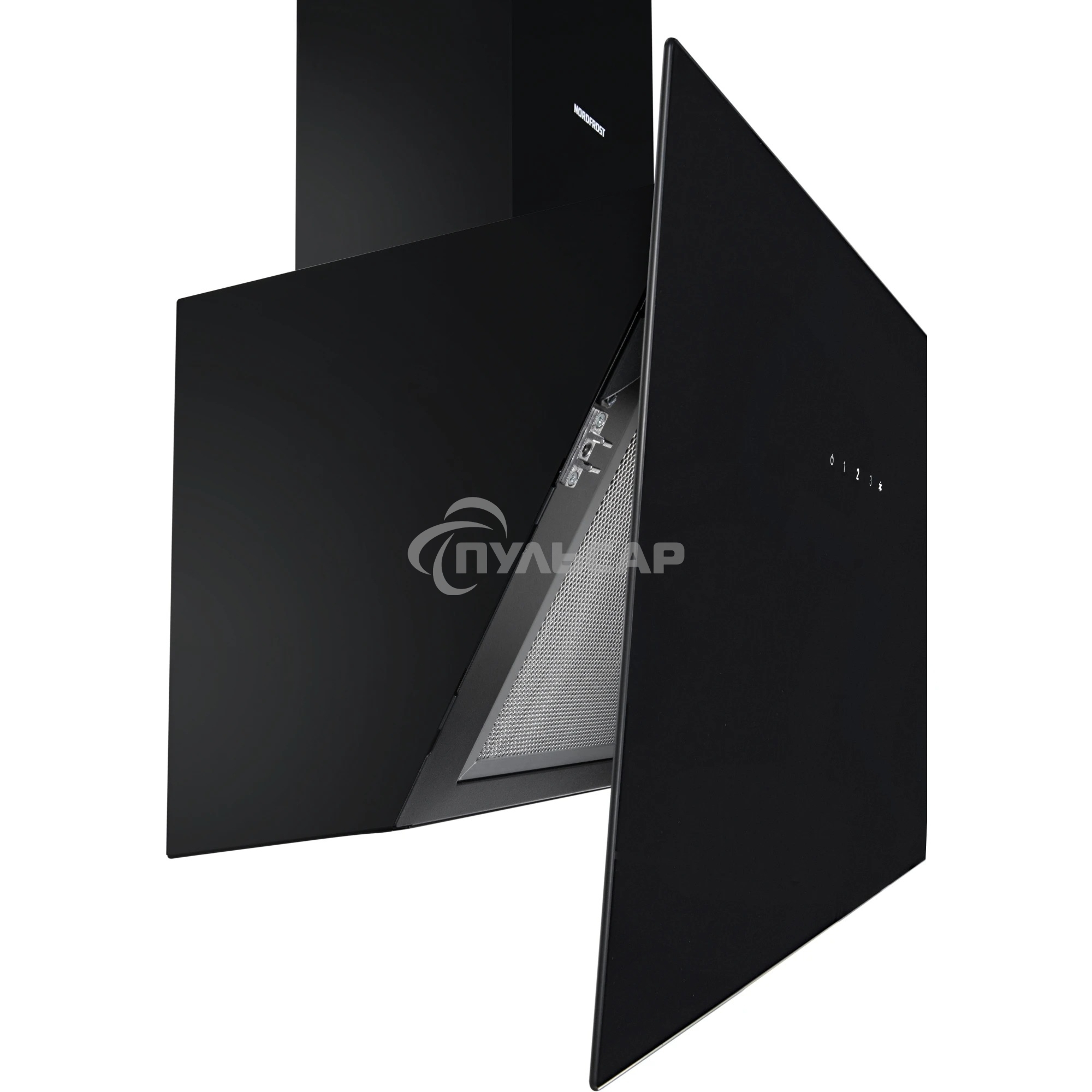 Вытяжка наклонная Nordfrost HM 6080 B черный, 60 см, 750 куб. м/ч, 65 дБ