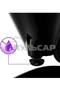 Кофеварка капельная Kitfort КТ-728 черный/серебристый, исп. кофе - молотый, 1.5 л, 900 Вт