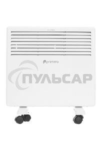 Конвектор Primera PHP-1000-MWB, белый, 1000 Вт, 15 м2, термостат