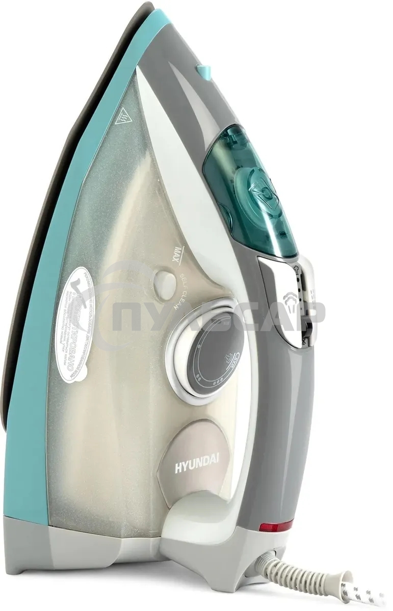 Утюг Hyundai H-SIP2700 2700Вт белый/серый