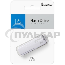Флешка USB Smartbuy R/W (SB16 GbCLU-W3) UFD 3.0/3.1 016 Gb CLUE белый