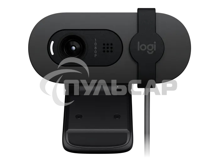 Веб-камера Logitech Webcam Brio 100, 1920x1080, GRAPHITE, защитная шторка, 960-001585