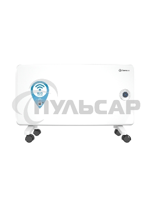 Конвектор Thermex Frame 1500E белый, 1500 Вт, 20 м2, термостат, дисплей, WiFi