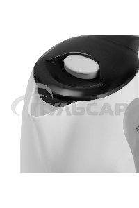 Чайник электрический Maxwell MW-1079 W, 2200Вт, 1.7л, белый/черный