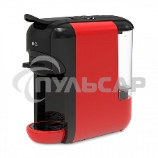 Кофеварка 3 в 1 BQ CM3000 черный-красный, исп. кофе - капсулы/молотый, 0.6 л, 1450 Вт, 19 бар
