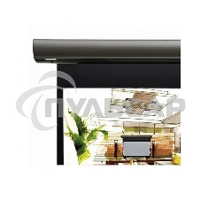 Экран с электроприводом Lumien Cinema Control 241x400 см (раб.область 220х390 см) Matte White черная кайма по периметру, серый корпус, 16:9