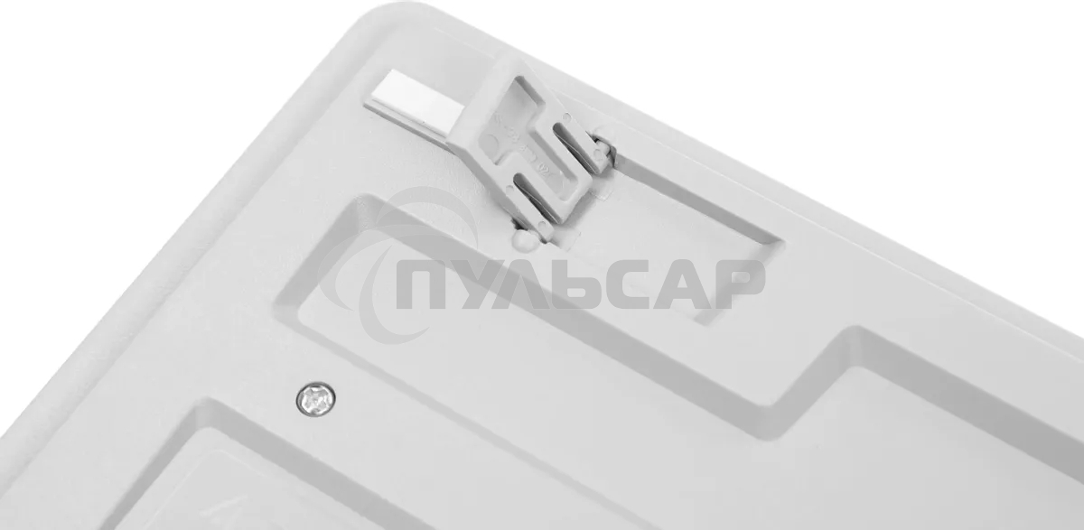 Клавиатура проводная A4Tech Fstyler FKS10, USB, белый/серый