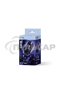 Мышь проводная оптическая Perfeo GRID, 4 кн, USB, черный, GAME DESIGN, 7 цв. подсветка, 800-1600 DPI PF_A4800