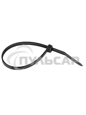 Хомут нейлоновый EKF plc-cb-4.8x200 черный (4,8х200) (100шт.) EKF Basic