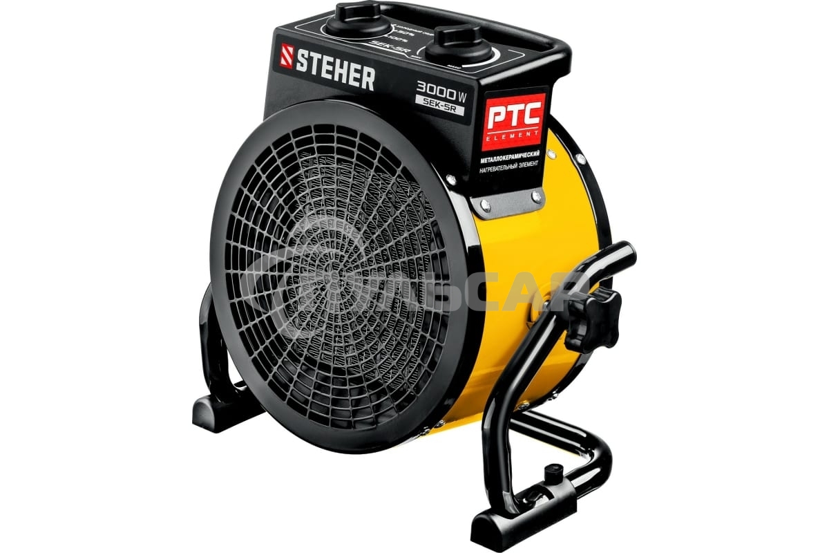 Электрическая тепловая пушка (SEK-5R) STEHER 3 кВт