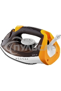 Утюг BRAYER, 2400 Вт, керамическое покрытие, пар 140 г/мин, антикапля, разбрызгивание, 330 мл, самоотчистка