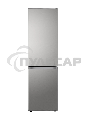 Холодильник Kraft KF-NF282X нержавеющая сталь двухкамерный 164/64л морозилка снизу