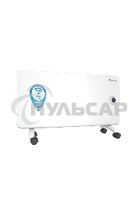 Конвектор Thermex Frame 1500E белый, 1500 Вт, 20 м2, термостат, дисплей, WiFi