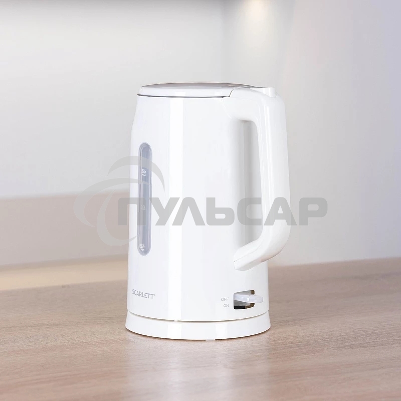 Чайник электрический Scarlett SC-EK21S31 белый