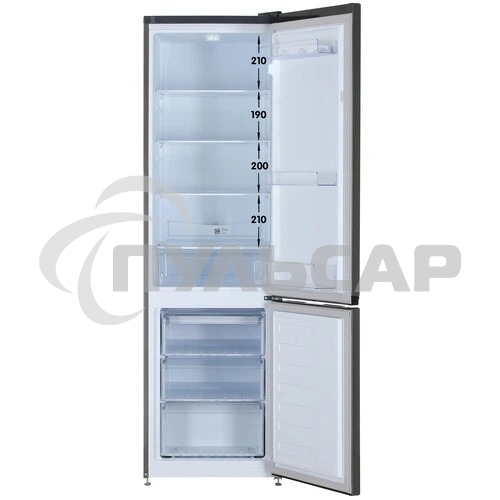 Холодильник Beko B1RCSK312G серый двухкамерный 213/87л морозилка снизу