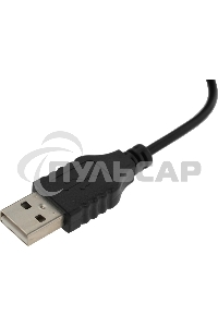 Мышь проводная Logitech B100 черный, 1000 dpi, USB, кнопки - 3