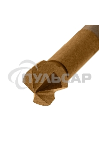 Зенковка конусная Denzel под М4, HSS, по металлу, цилиндрический хвостовик