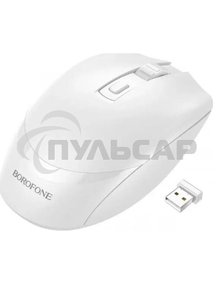 Мышь беспроводная BOROFONE (6974443389999) BG7 белый