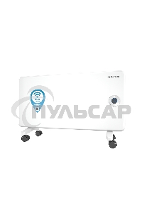 Конвектор Thermex Frame 1500E белый, 1500 Вт, 20 м2, термостат, дисплей, WiFi