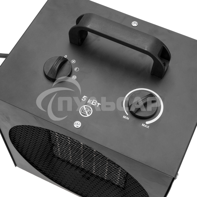 Пушка тепловая (тепловентилятор) Rexant электрическая, квадратная, PTC, 5кВт