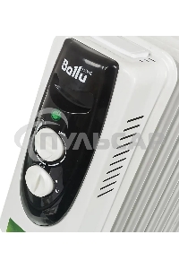 Обогреватель масляный Ballu Classic BOH/CL-09WRN (9 секций), белый, 2000 Вт, 25 м2, термостат