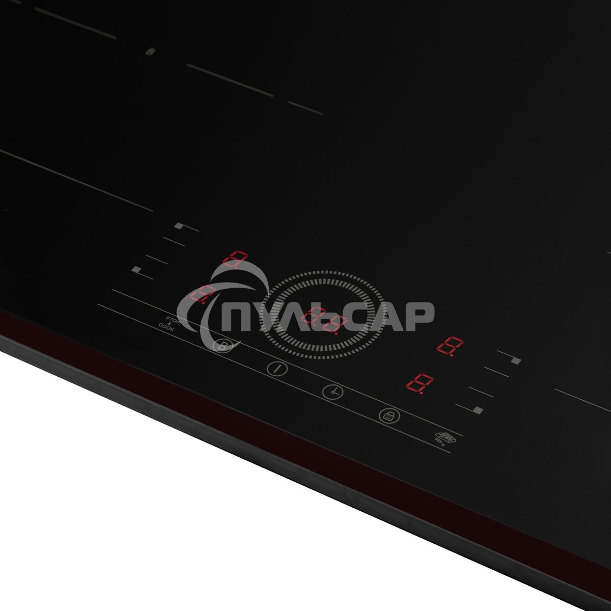 Индукционная варочная панель DeLonghi ELETTRA 4B0P CR независимая, черный