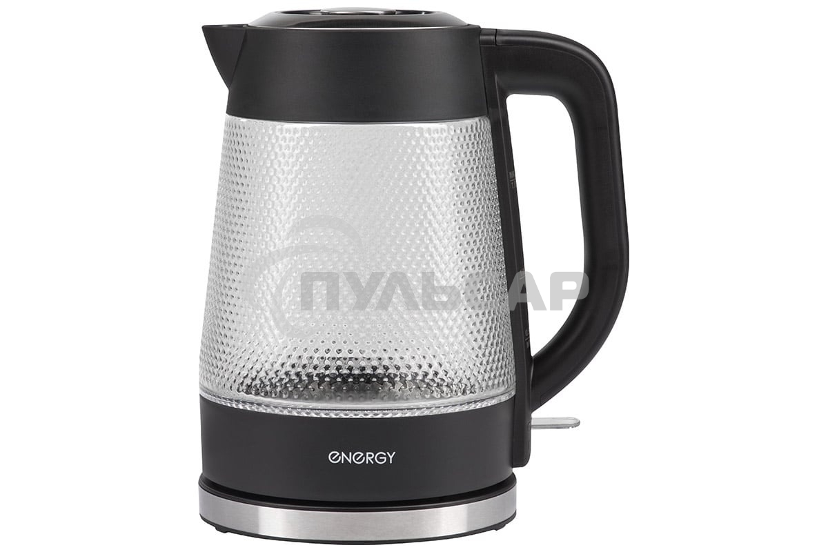 Чайник электрический Energy E-223 1.8л, рифленое стекло, черный