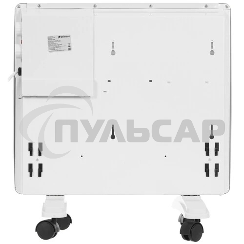 Конвектор Primera PHP-1000-MWB, белый, 1000 Вт, 15 м2, термостат