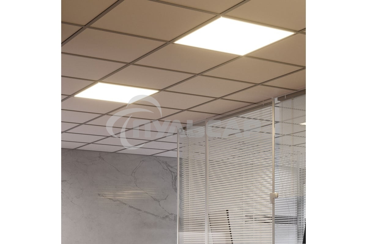 Светильник офисный Gauss MiR 35W 3500lm 4000K IP40 595*595*50мм призма с БАП LED