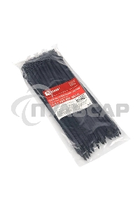 Хомут кабельный 4.8х250 нейл. черный (уп.100шт) EKF plc-cb-4.8x250