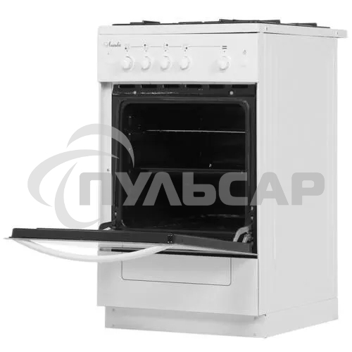 Плита газовая Лысьва ГП 400 М2С-2У белый, конфорок 4 шт, духовка 51 л, 50 см x 84 см x 60 см