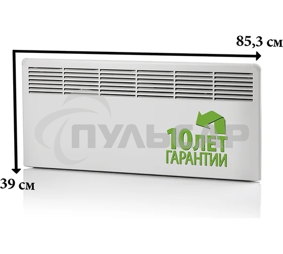 Конвектор ENSTO FinnHeat EPHBM07PR белый, 750 Вт, 12 м2, термостат